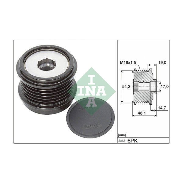 INA Alternator Pulley 425590270