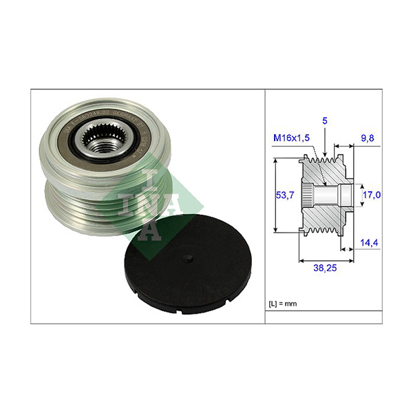 INA Alternator Pulley 425720180