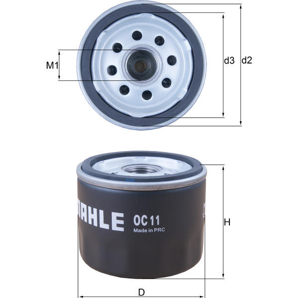 M/Knecht Oil Filter 501745154