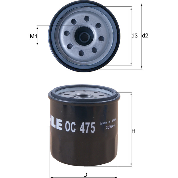 M/Knecht Oil Filter 501745314