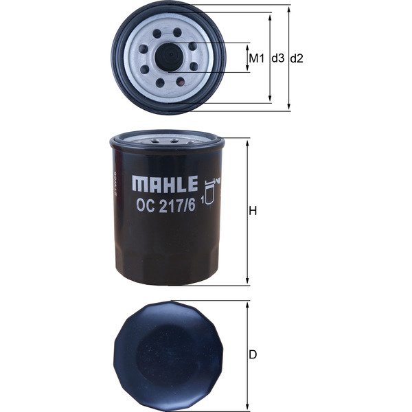 M/Knecht Oil Filter 501810014