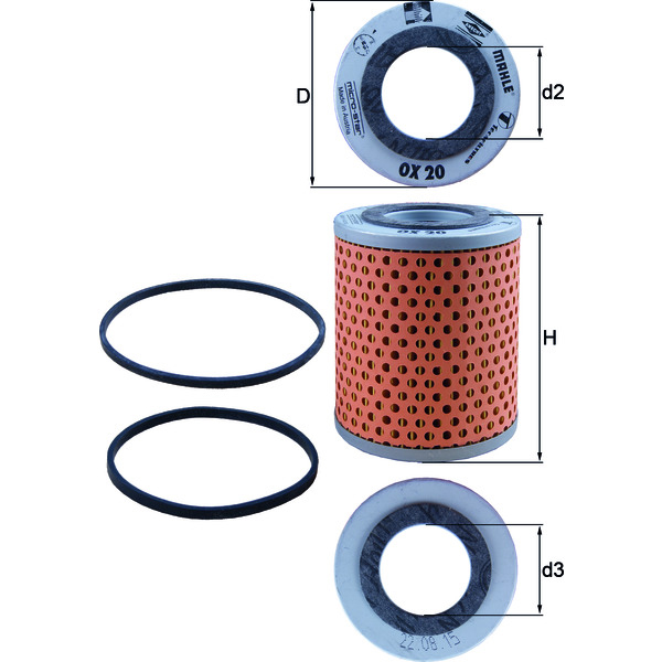 M/Knecht Oil Filter 501991724