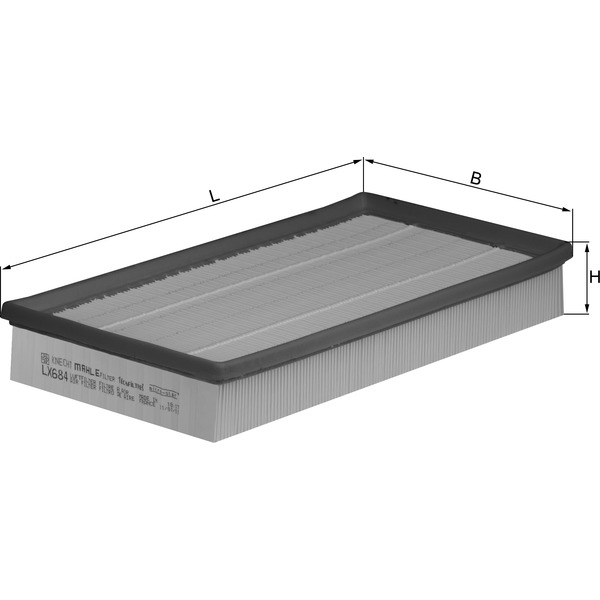 M/Knecht Air Filter 502440344