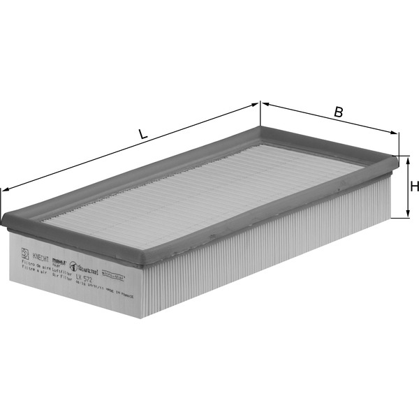 M/Knecht Air Filter 502545044