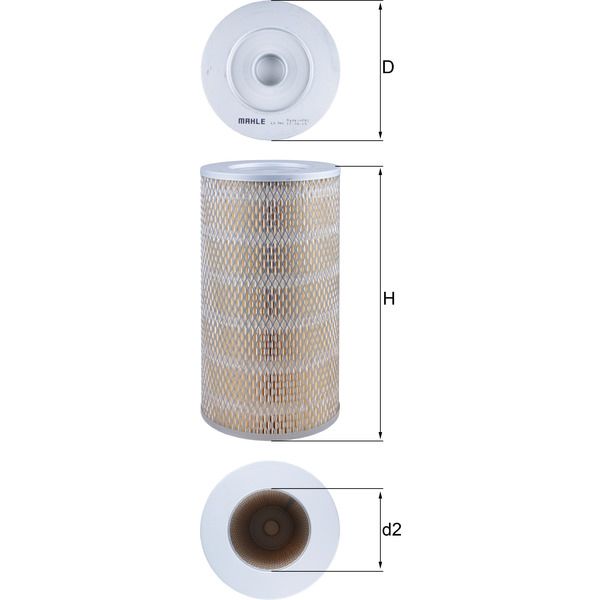 M/Knecht Air Filter 502820154