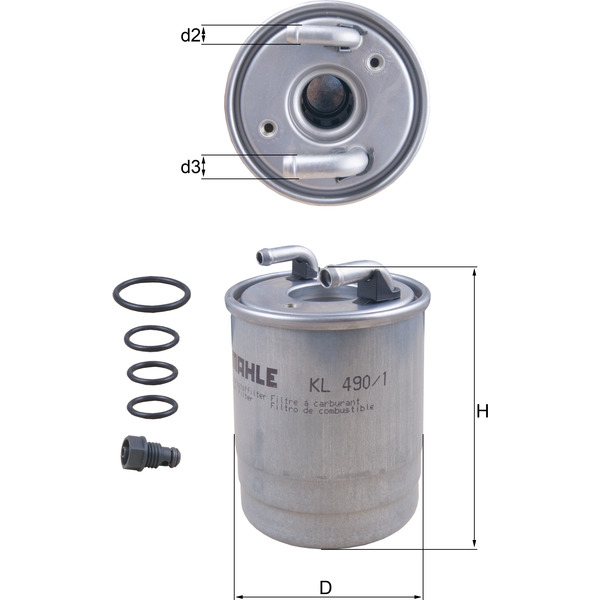 M/Knecht Fuel Filter 503220504