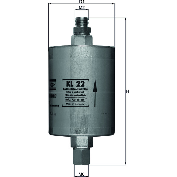 M/Knecht Fuel Filter 503330044