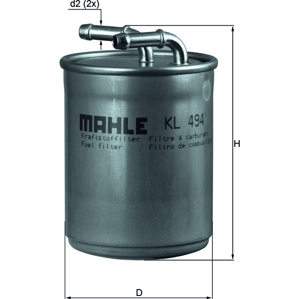 M/Knecht Fuel Filter 503441804