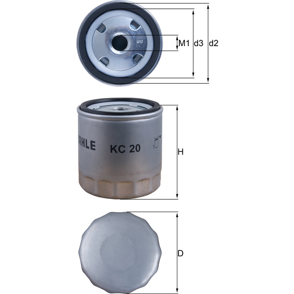 M/Knecht Fuel Filter 503590074