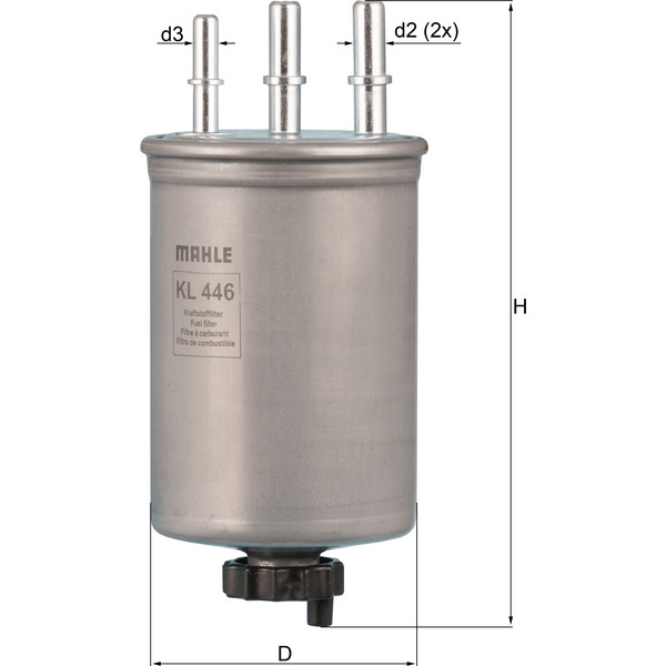 M/Knecht Fuel Filter 503590124