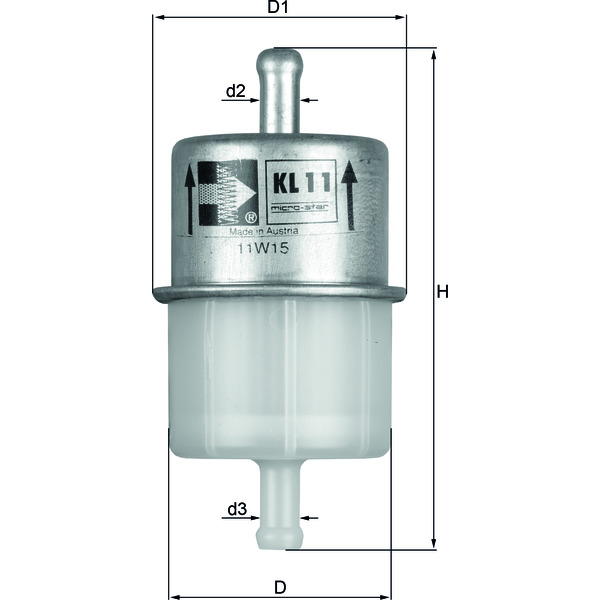 M/Knecht Fuel Filter 503600044