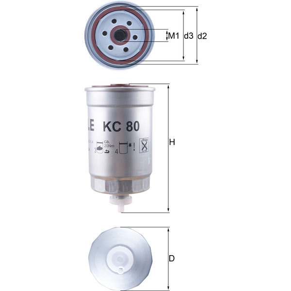 M/Knecht Fuel Filter 503670034
