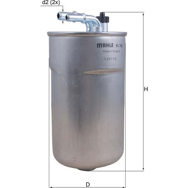 M/Knecht Fuel Filter 503720114