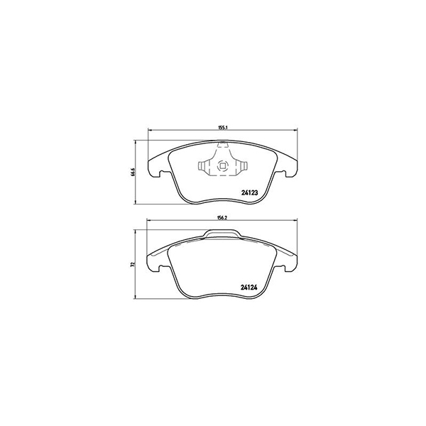 Brembo Performance Pad 92959125X