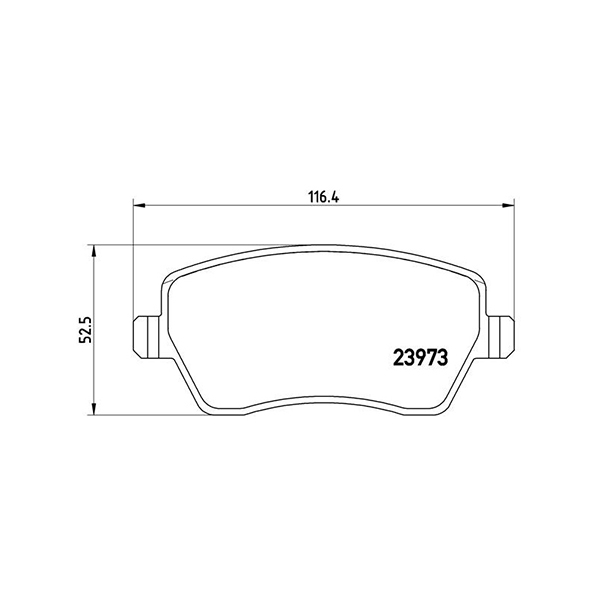 Brembo Performance Pad 92970015X