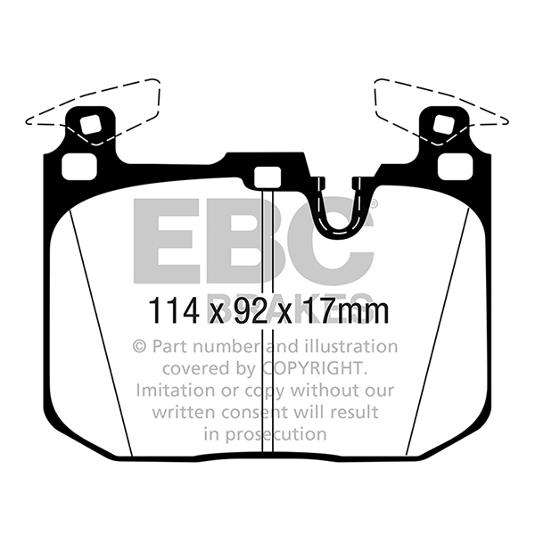 EBC Yellow EBC Performance Pads 93011918Y