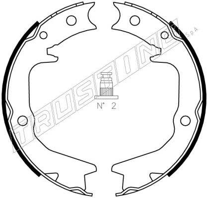 Pagid Brake Shoes 102690078