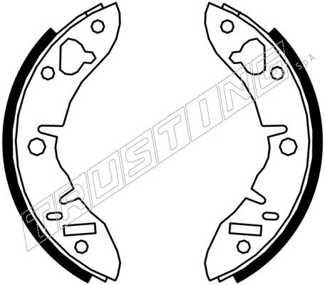 Pagid Brake Shoes 102750138