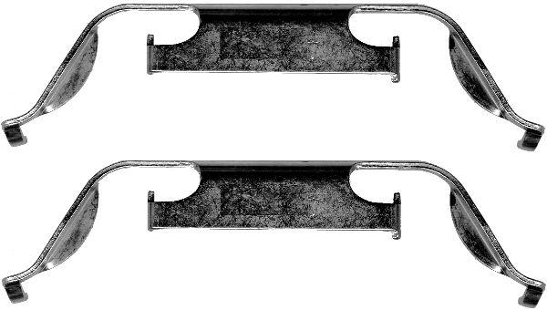 Pagid Brake Pad Fitting Kits 107110298