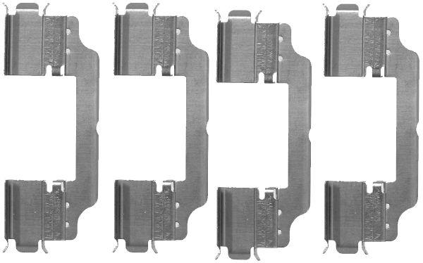 Pagid Brake Pad Fitting Kits 107545228
