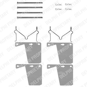 Pagid Brake Pad Fitting Kits 107590808