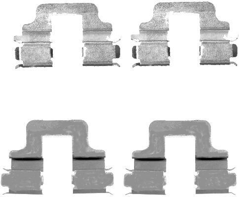 Pagid Brake Pad Fitting Kits 107590968
