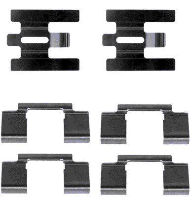 Pagid Brake Pad Fitting Kits 107660208
