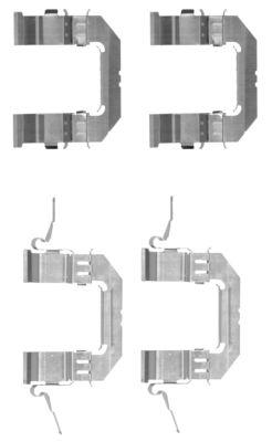 Pagid Brake Pad Fitting Kits 107700778