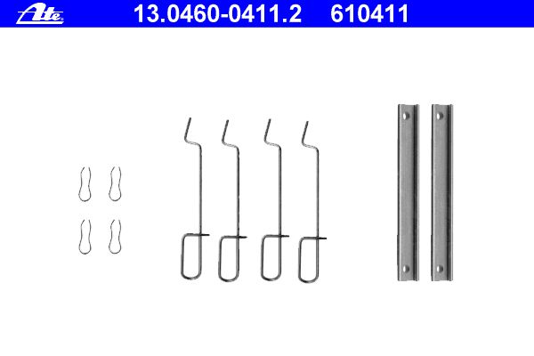 Pagid Brake Pad Fitting Kits 107745098