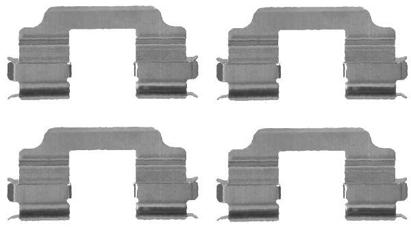 Pagid Brake Pad Fitting Kits 107810018