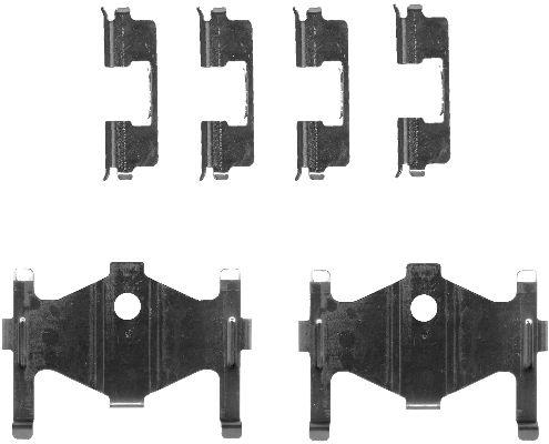 Pagid Brake Pad Fitting Kits 107850068