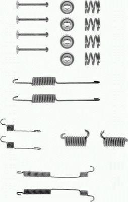 Pagid Brake Shoe Kit 112590198
