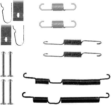 Pagid Brake Shoe Kit 112850028
