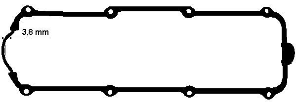 Elring Rocker Cover Gasket 368440460
