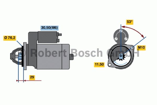 BOSCH Starter 402110420