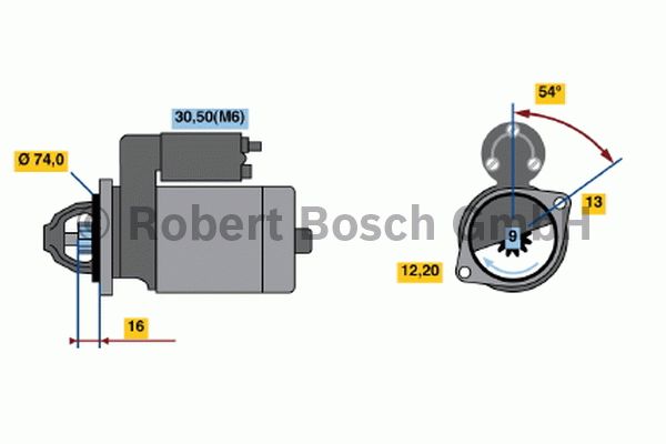BOSCH Starter 402120020