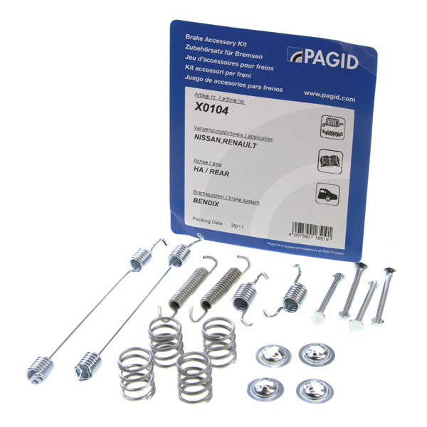 Pagid Brake Shoe Kit 112740048