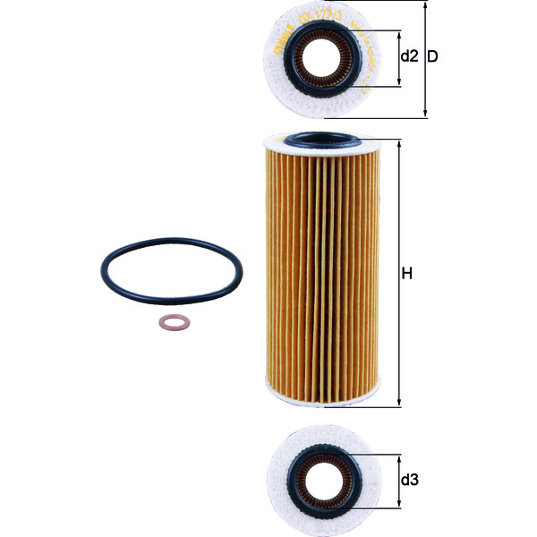 M/Knecht Oil Filter 501110284