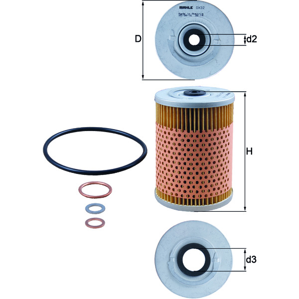 M/Knecht Oil Filter 501220054