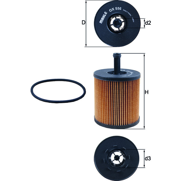 M/Knecht Oil Filter 501440374