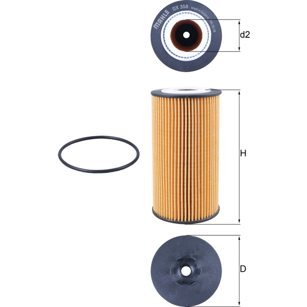 M/Knecht Oil Filter 501440414
