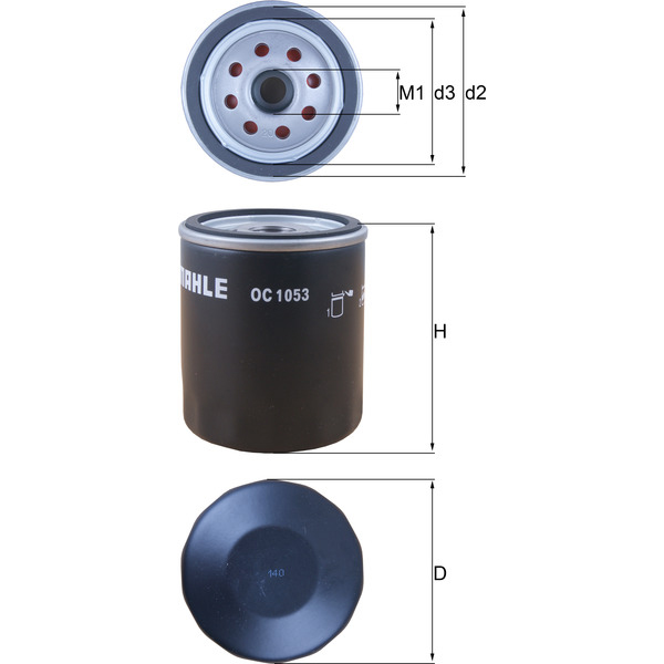 M/Knecht Oil Filter 501440644