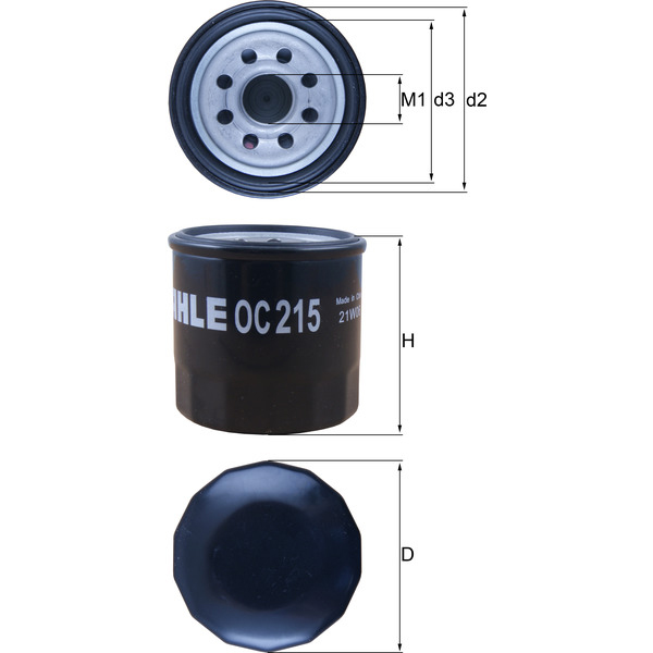 M/Knecht Oil Filter 501560014
