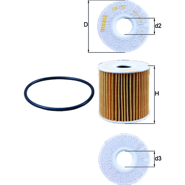 M/Knecht Oil Filter 501700074
