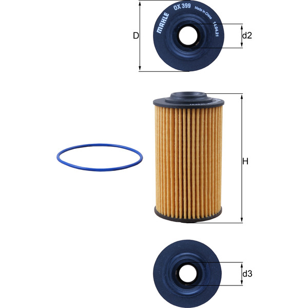 M/Knecht Oil Filter 501720174