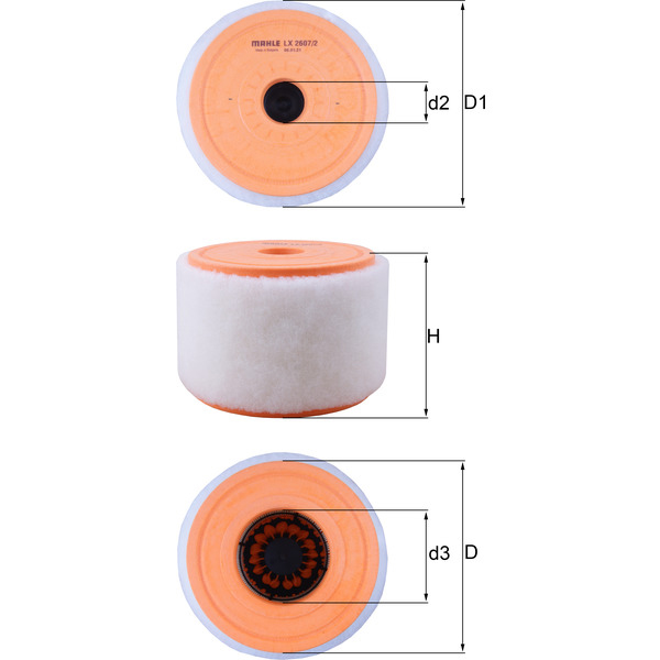 M/Knecht Air Filter 502441914