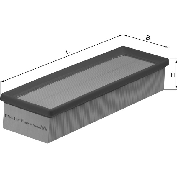 M/Knecht Air Filter 502545414