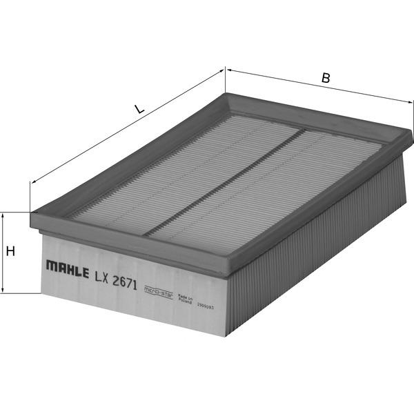 M/Knecht Air Filter 502630084