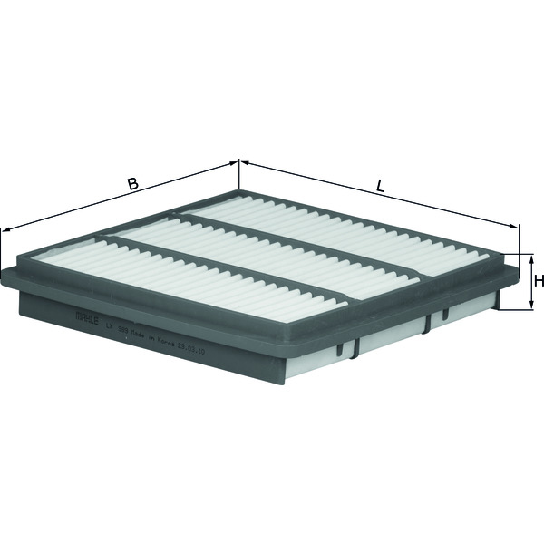 M/Knecht Air Filter 502690064