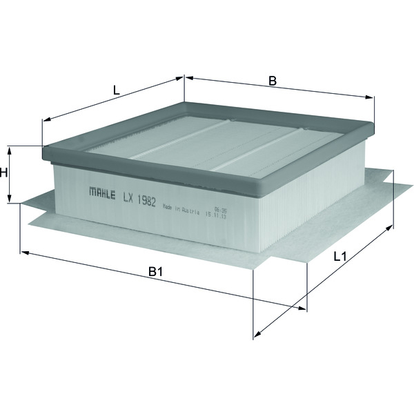 M/Knecht Air Filter 502721884